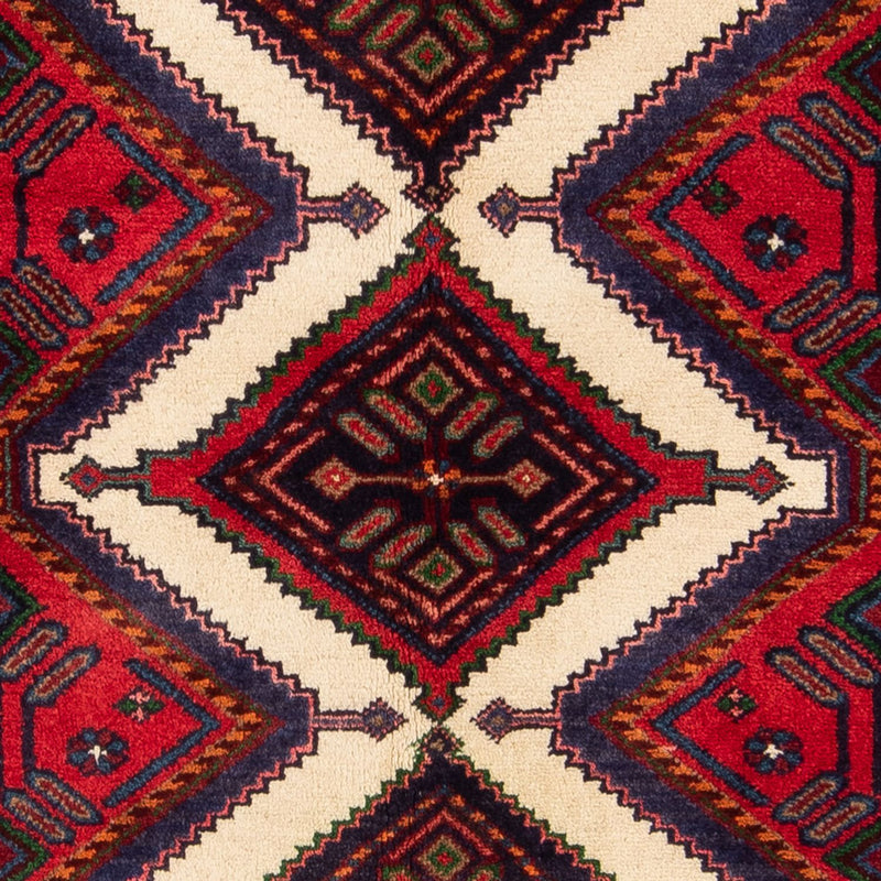 Alfombra de pasillo Alfombra persa - Nómada - 201 x 98 cm - rojo