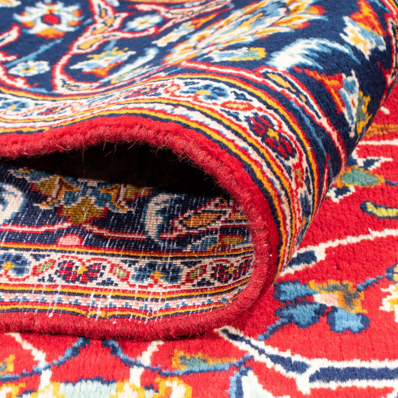 Alfombra persa - Keshan - 224 x 161 cm - rojo
