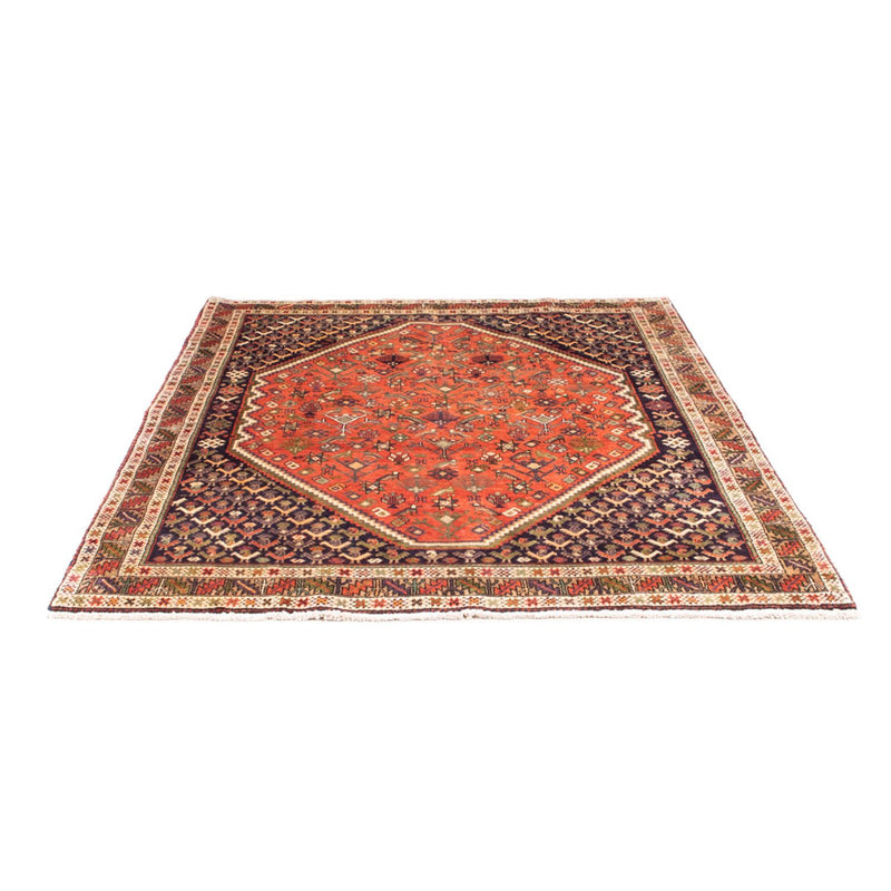 Alfombra persa - Nómada - 205 x 158 cm - naranja