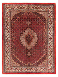 Alfombra persa - Bidjar - 209 x 153 cm - rojo