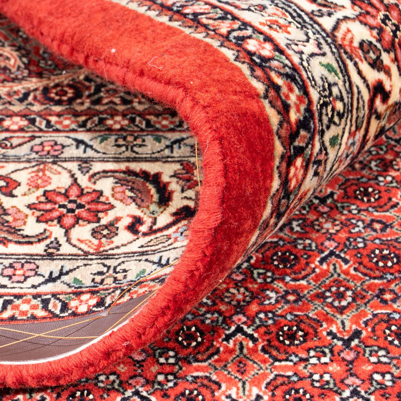 Alfombra persa - Bidjar - 209 x 153 cm - rojo