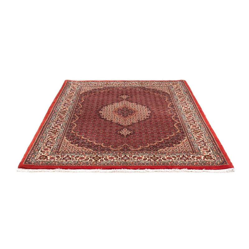Alfombra persa - Bidjar - 209 x 153 cm - rojo