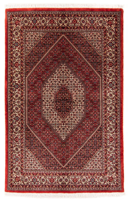 Alfombra persa - Bidjar - 224 x 144 cm - rojo