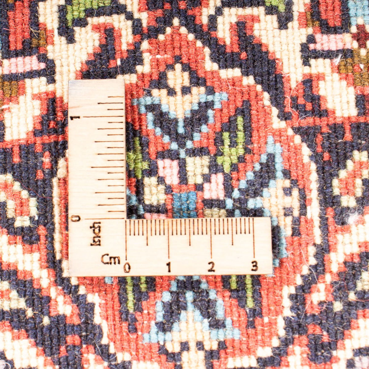 Alfombra persa - Bidjar - 214 x 160 cm - rojo