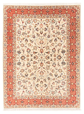 Alfombra Persa - Tabriz - Real - 210 x 154 cm - crema