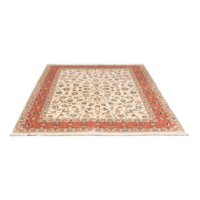 Alfombra Persa - Tabriz - Real - 210 x 154 cm - crema
