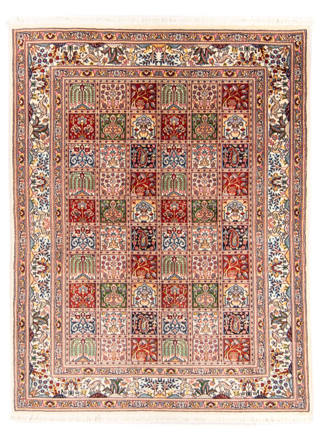 Alfombra persa - Clásica - 198 x 150 cm - multicolor