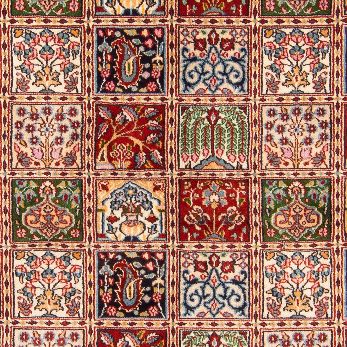 Alfombra persa - Clásica - 198 x 150 cm - multicolor