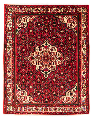 Alfombra persa - Nómada - 198 x 153 cm - rojo