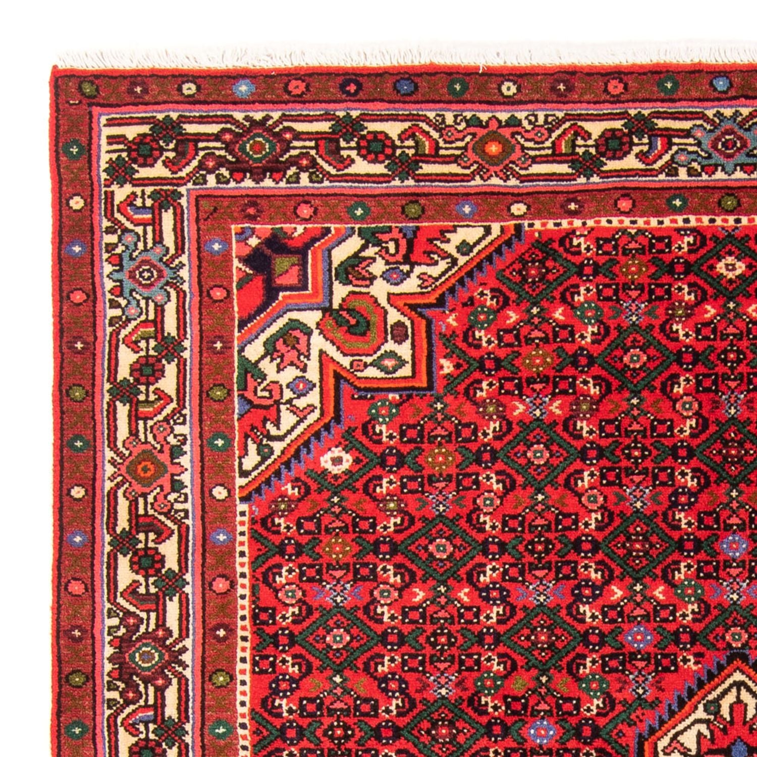 Alfombra persa - Nómada - 204 x 152 cm - rojo