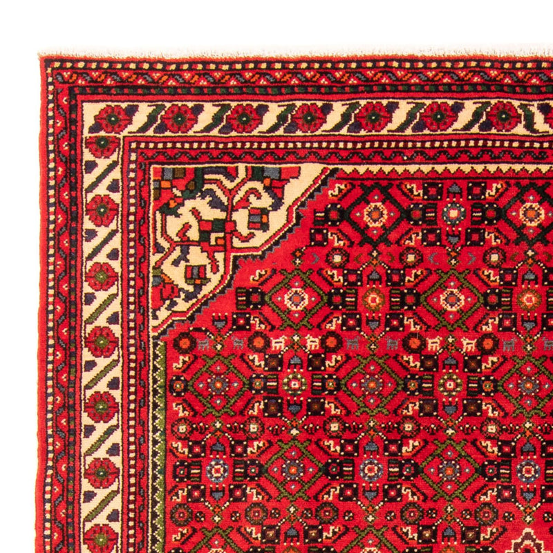 Alfombra persa - Nómada - 204 x 155 cm - rojo