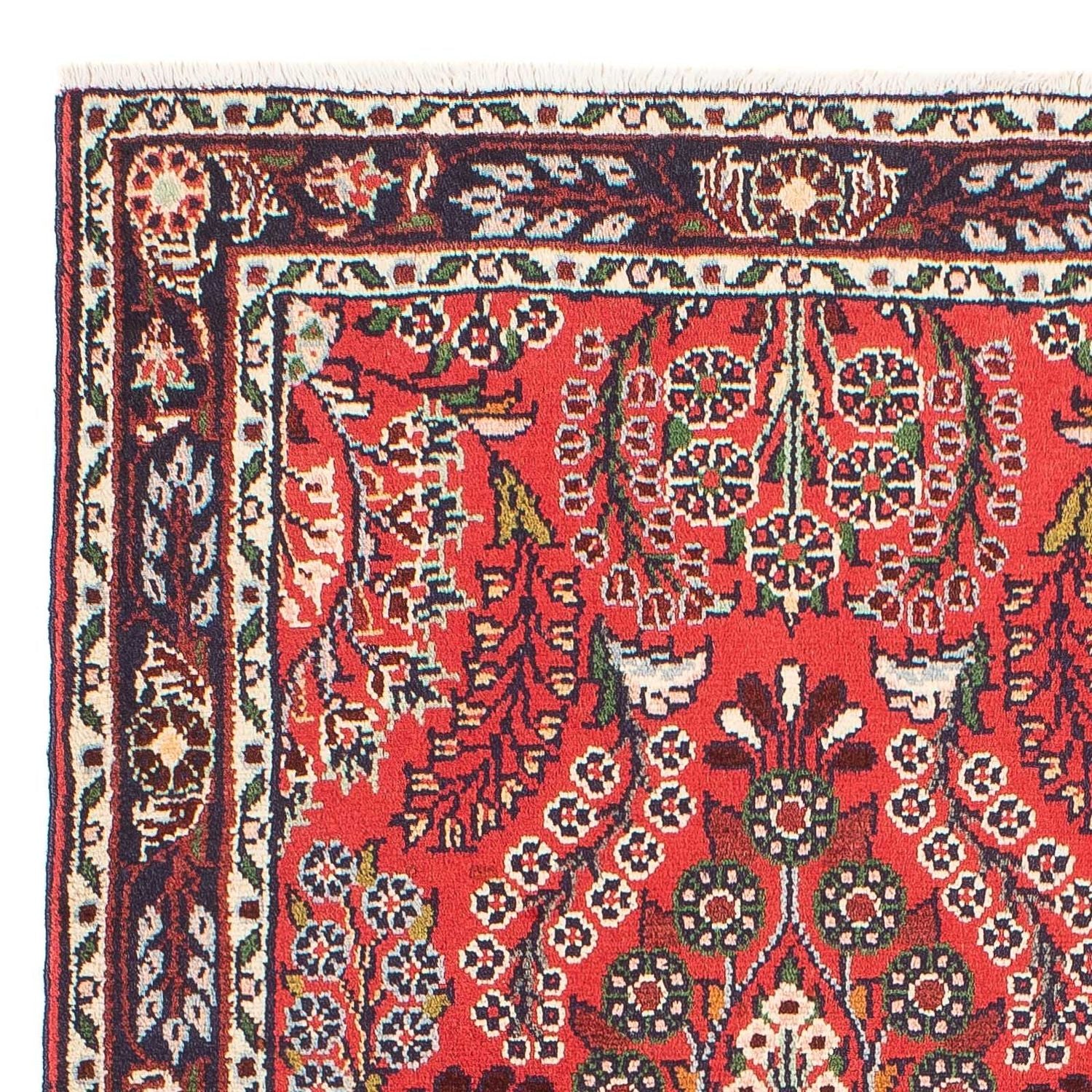 Alfombra persa - Clásica - 127 x 76 cm - rojo