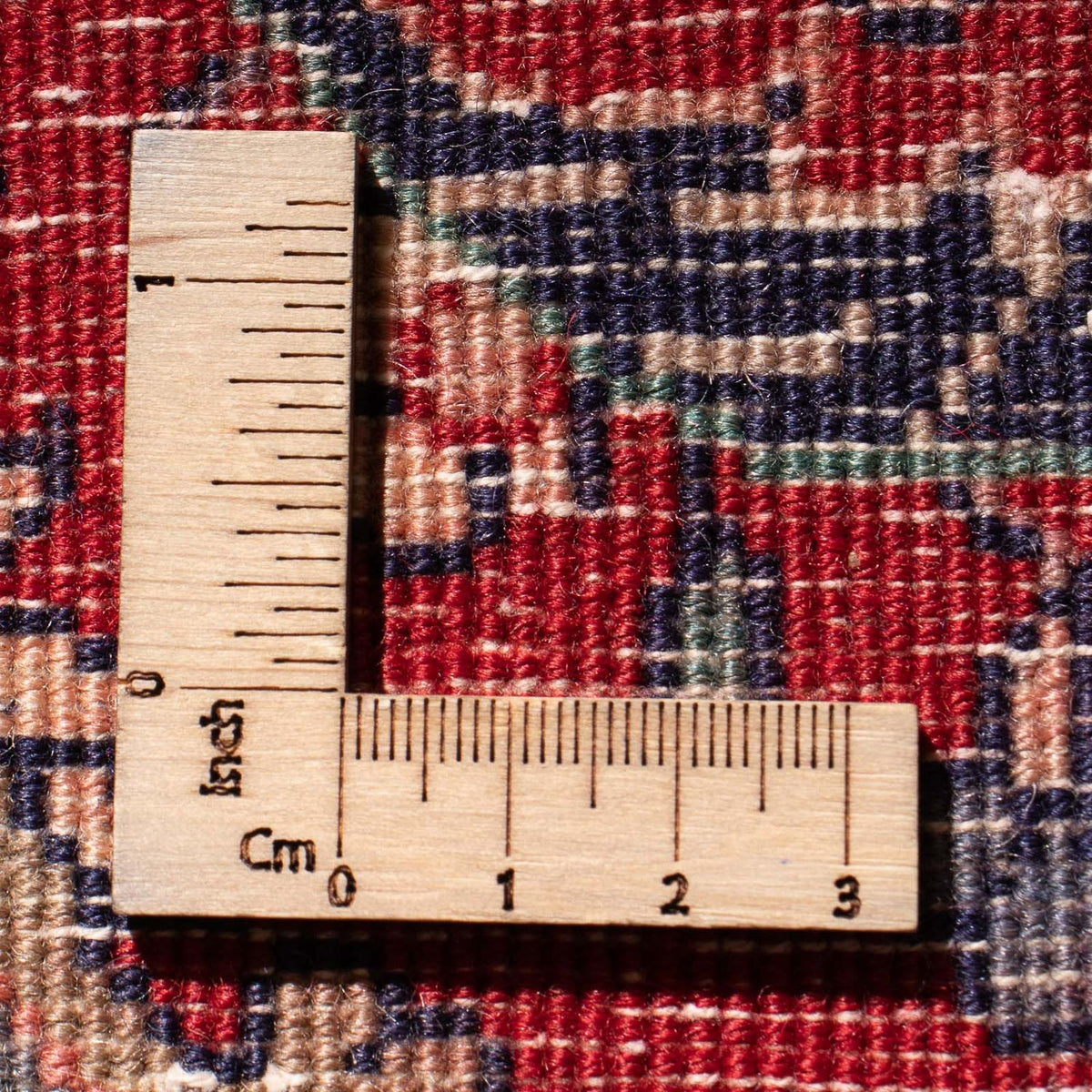 Alfombra persa - Bidjar - 125 x 81 cm - rojo