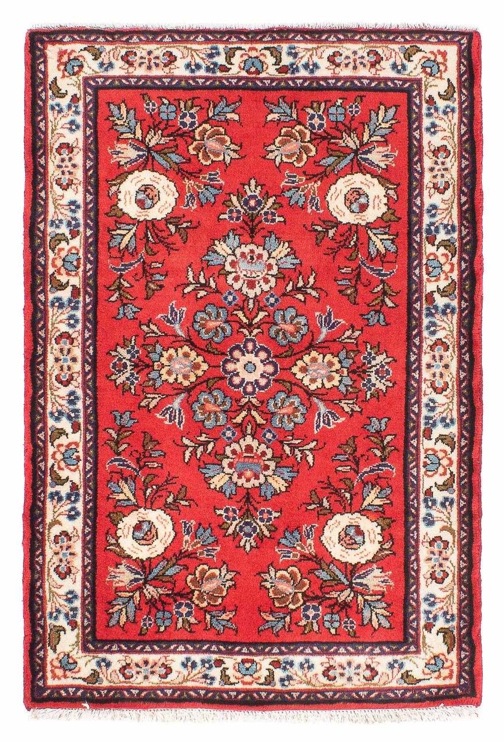 Alfombra persa - Clásica - 111 x 74 cm - rojo