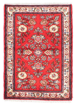 Alfombra persa - Clásica - 111 x 76 cm - rojo