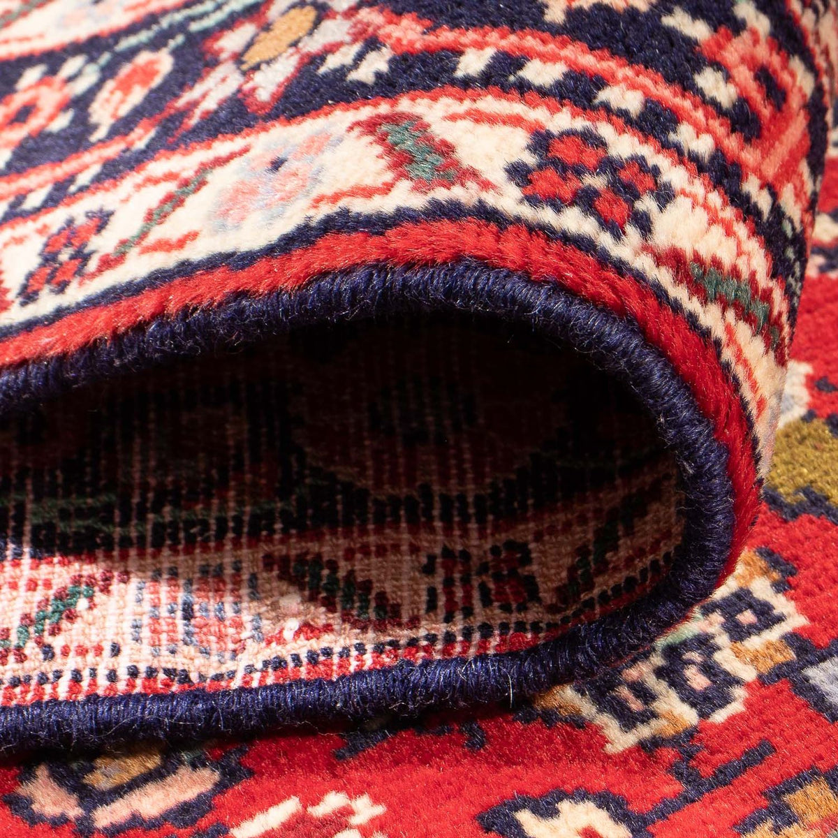 Alfombra persa - Clásica - 127 x 83 cm - rojo