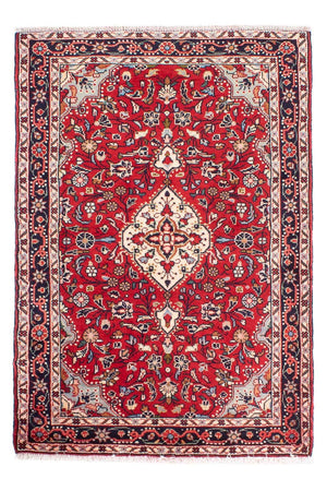 Alfombra persa - Clásica - 128 x 82 cm - rojo