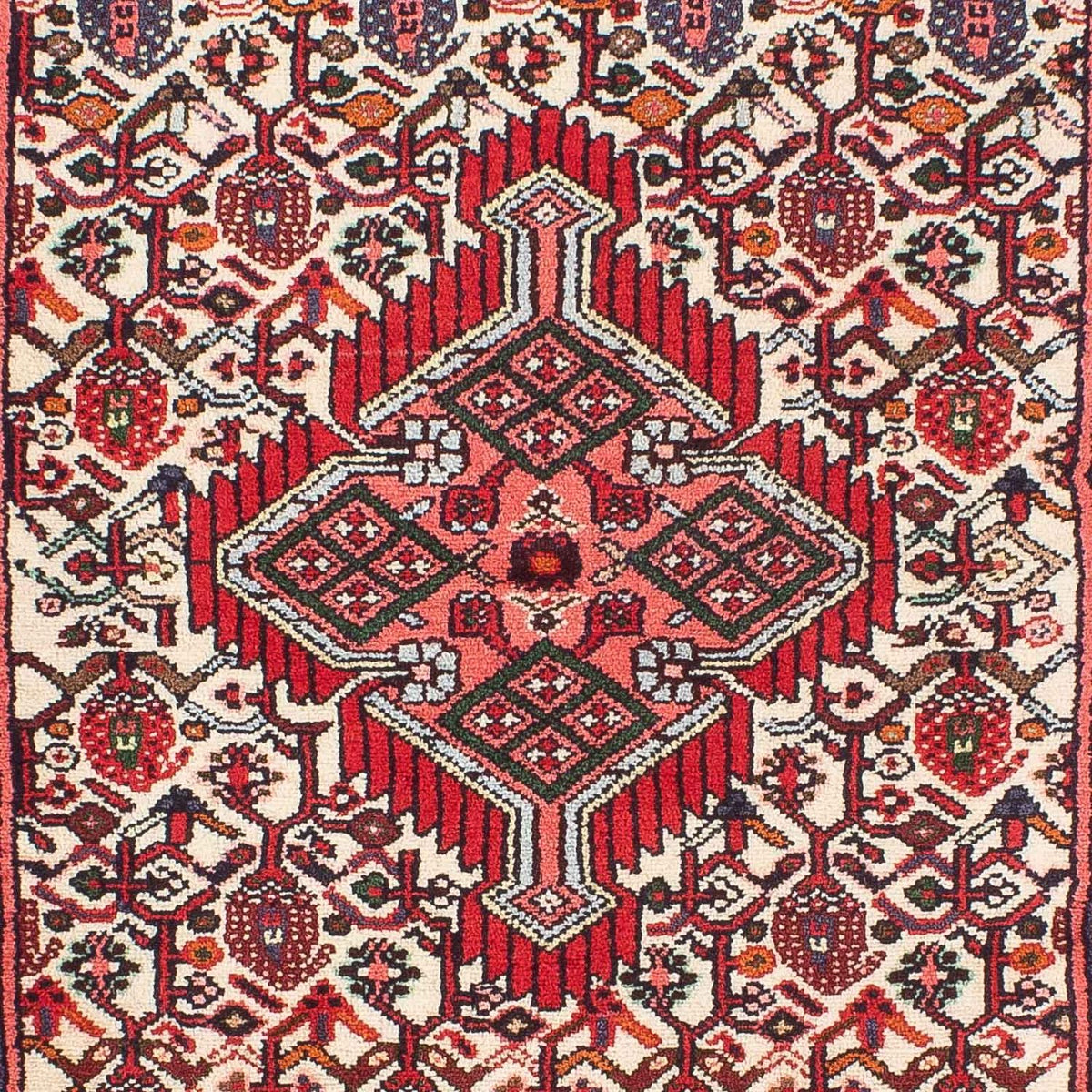 Alfombra persa - Nómada - 131 x 77 cm - beige