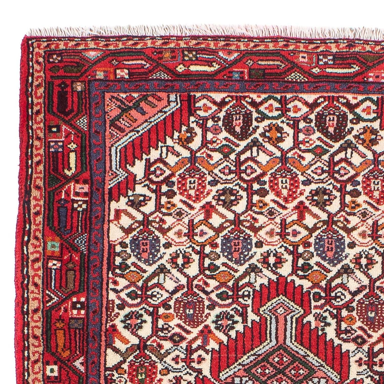 Alfombra persa - Nómada - 131 x 77 cm - beige