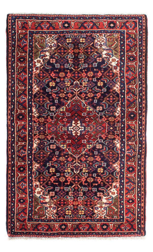 Alfombra persa - Nómada - 138 x 83 cm - azul oscuro