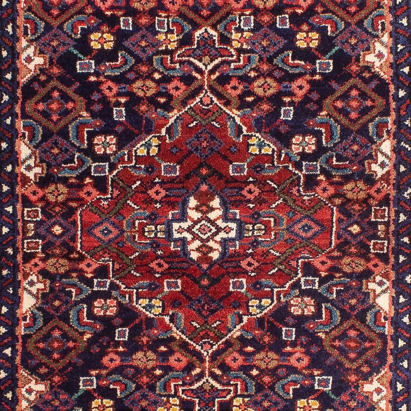 Alfombra persa - Nómada - 138 x 83 cm - azul oscuro