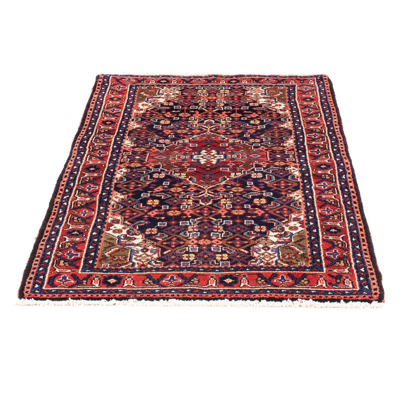 Alfombra persa - Nómada - 138 x 83 cm - azul oscuro