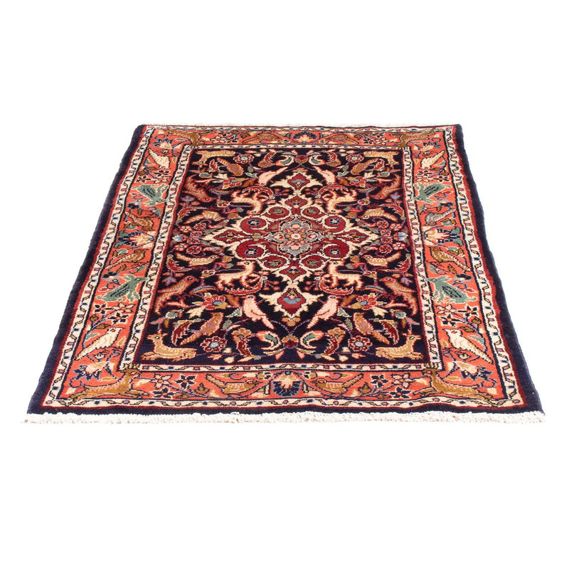 Alfombra persa - Clásica - 127 x 82 cm - azul oscuro