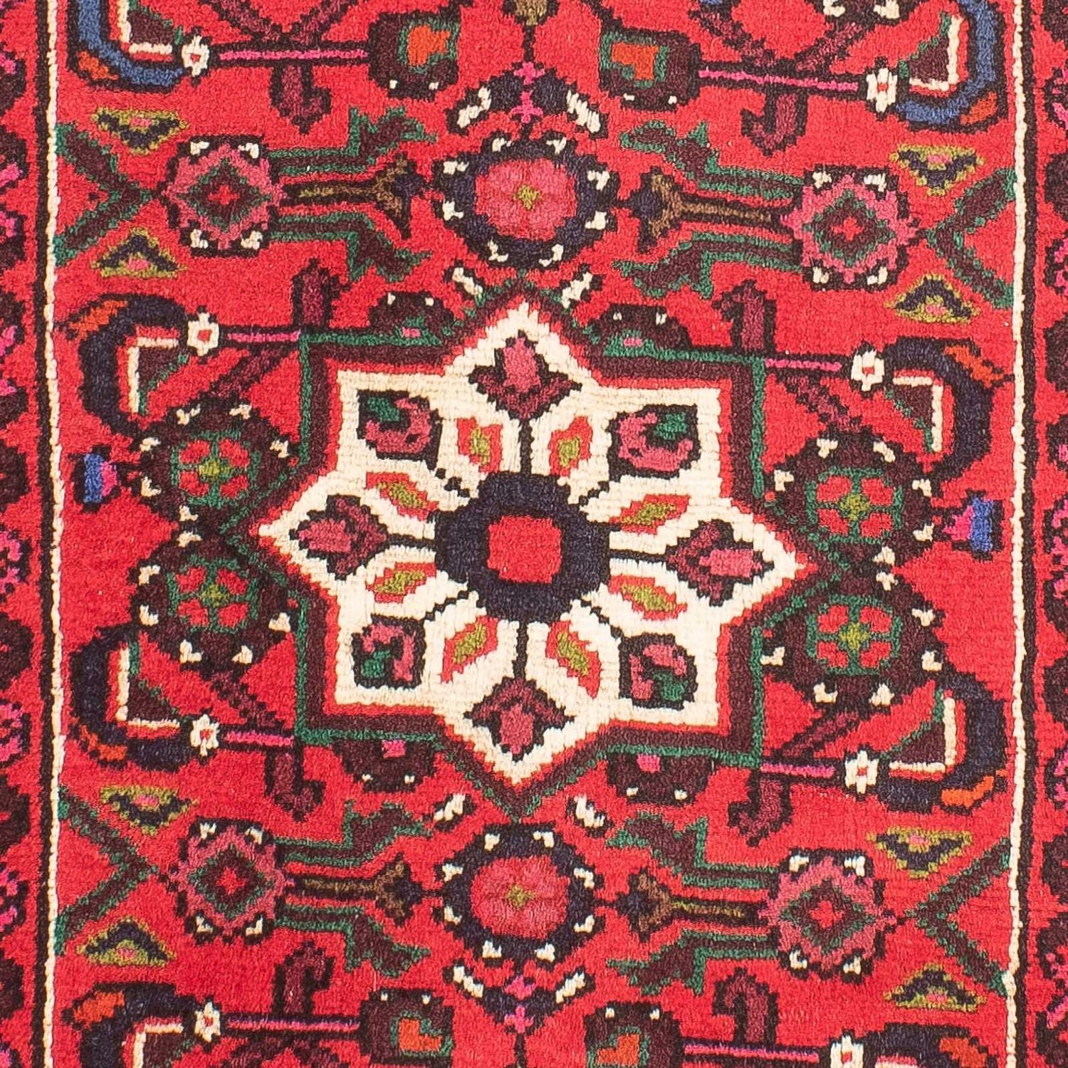 Alfombra persa - Nómada - 118 x 65 cm - rojo
