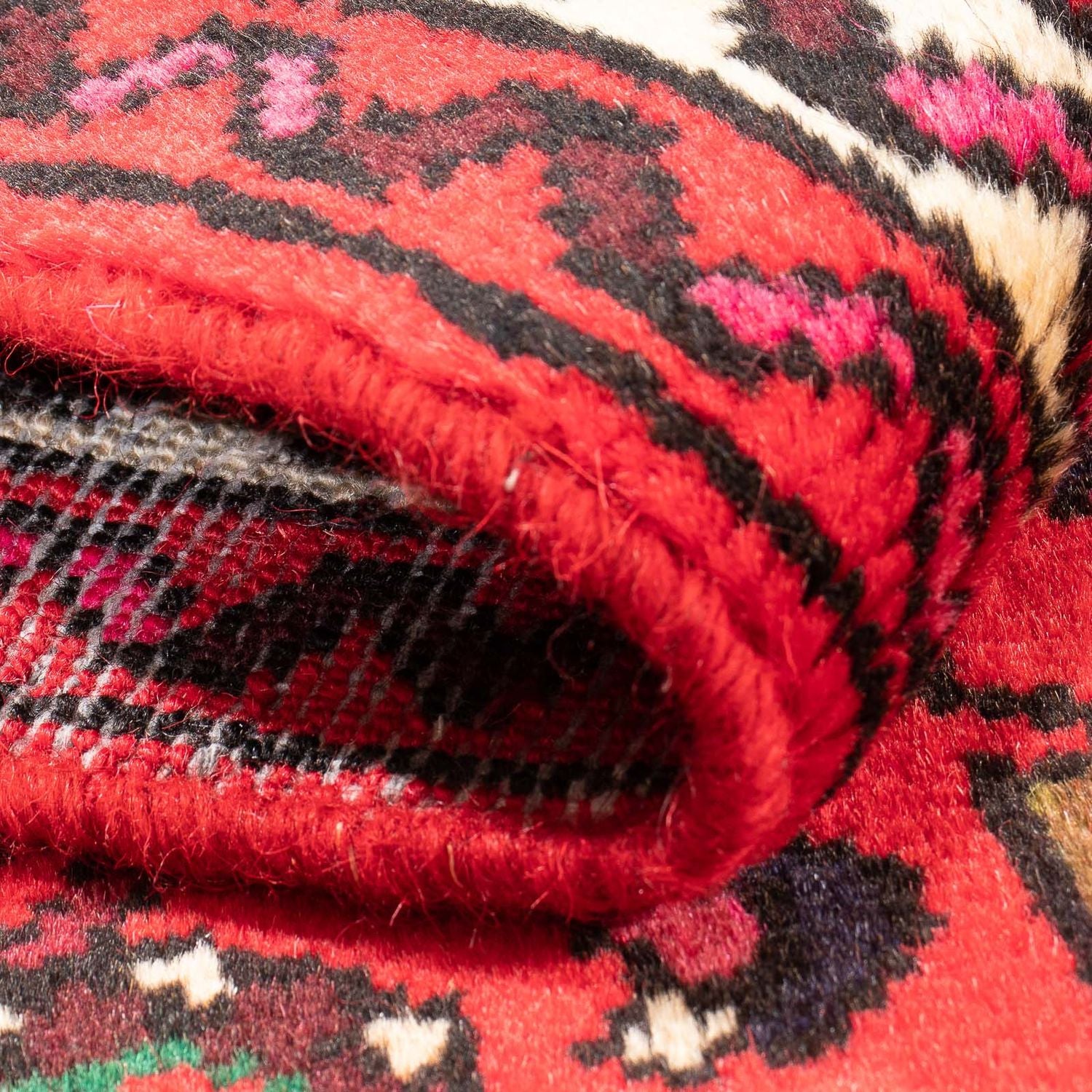 Alfombra persa - Nómada - 118 x 65 cm - rojo