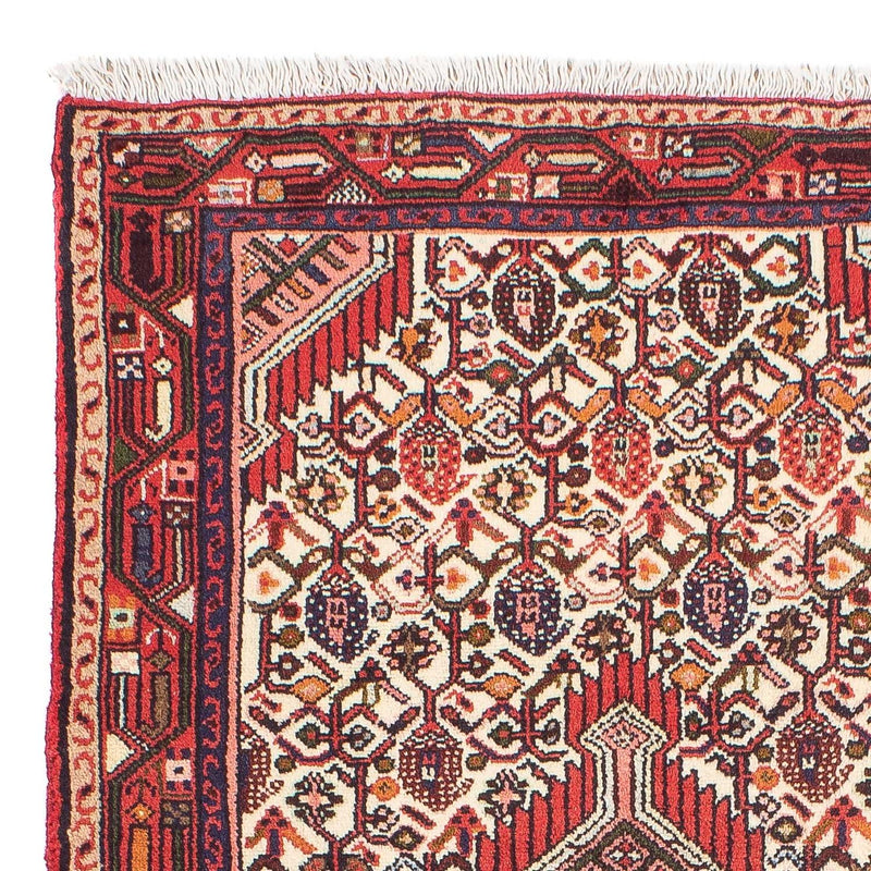 Alfombra persa - Nómada - 131 x 72 cm - beige