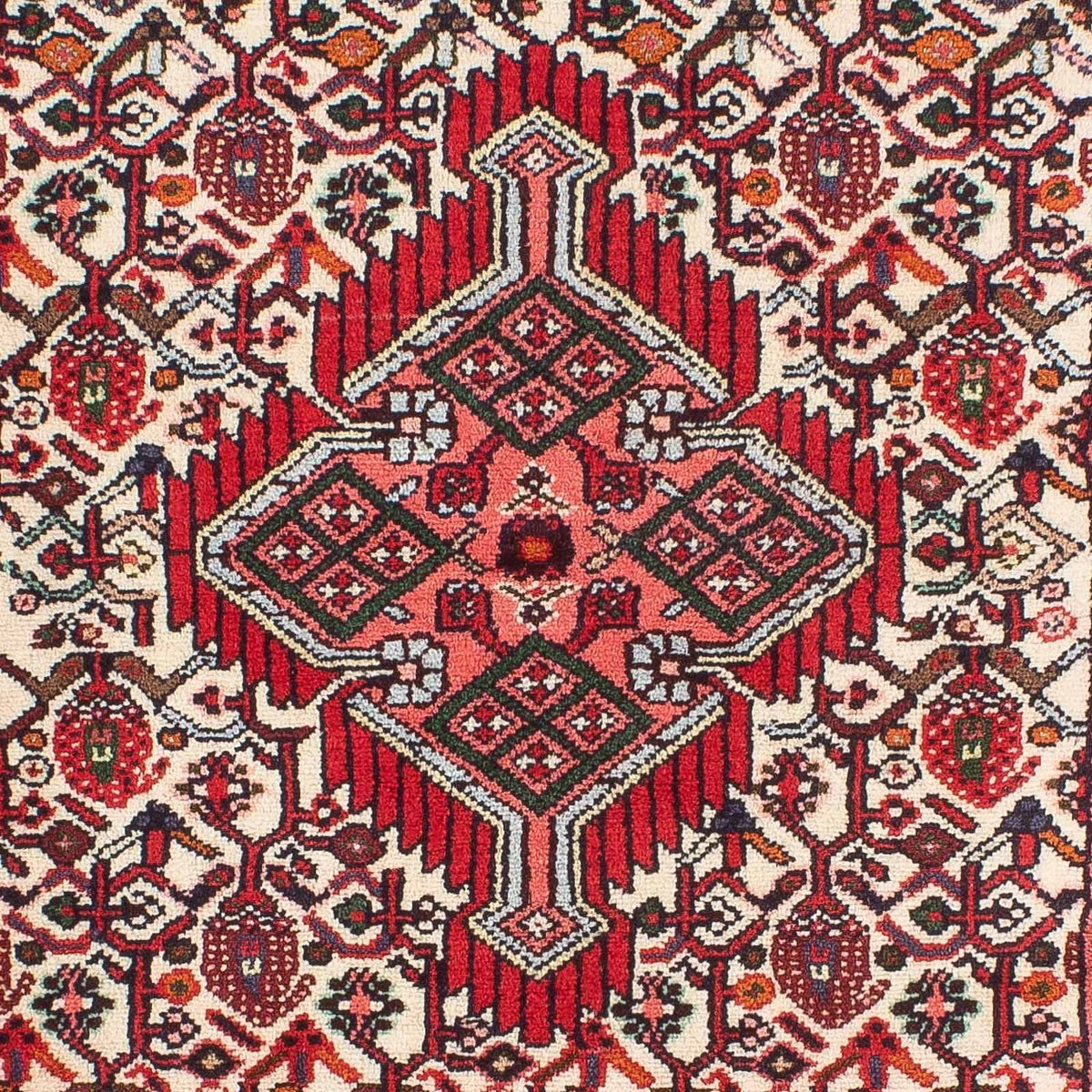 Alfombra persa - Nómada - 120 x 79 cm - beige