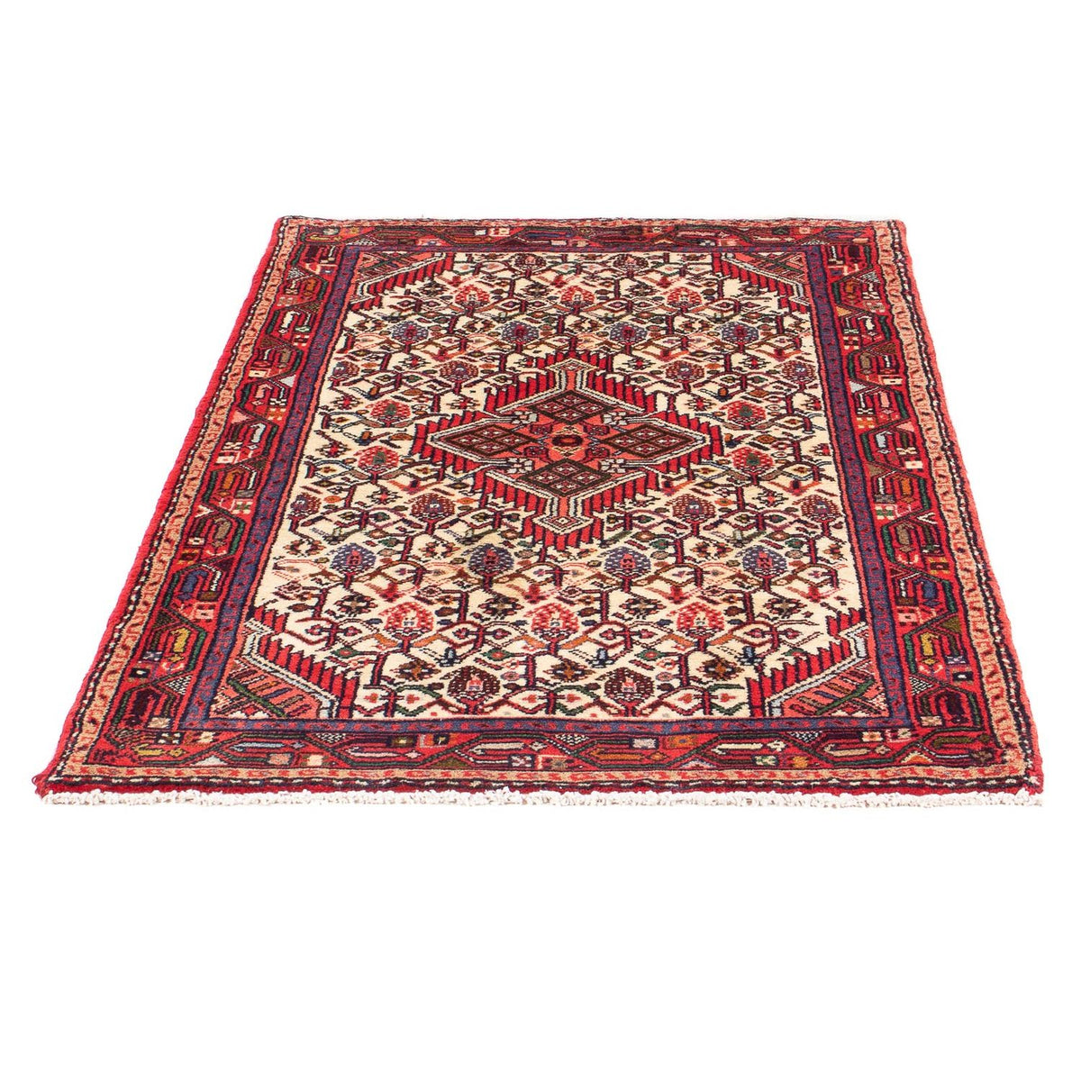 Alfombra persa - Nómada - 120 x 79 cm - beige
