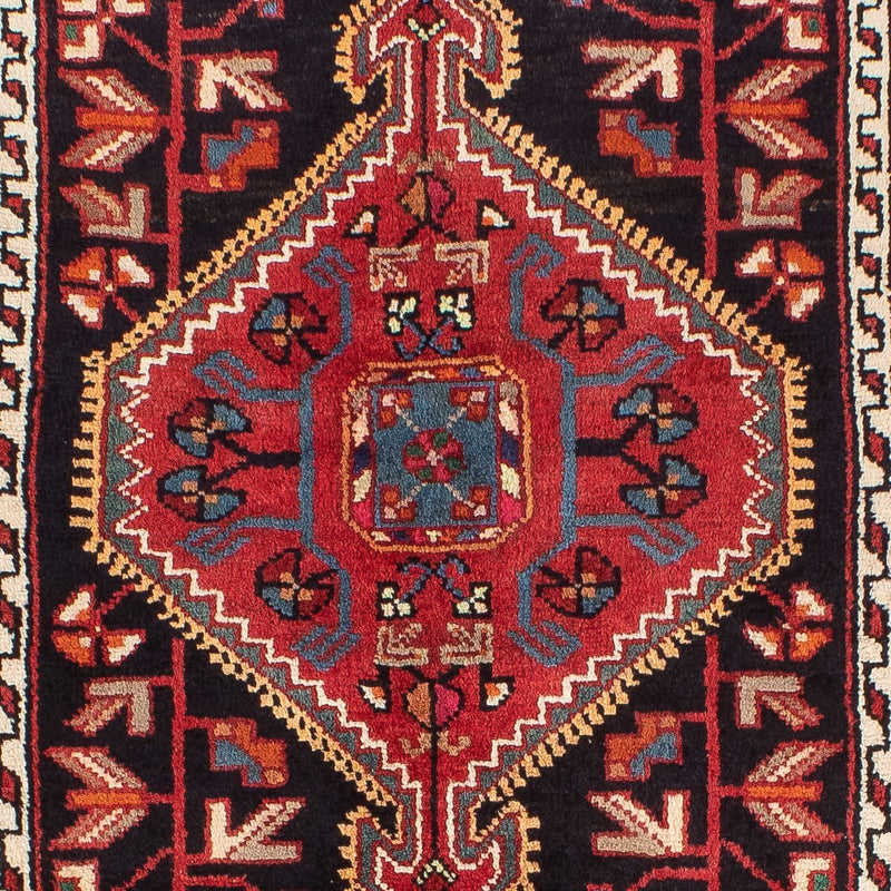 Alfombra persa - Nómada - 136 x 82 cm - azul oscuro