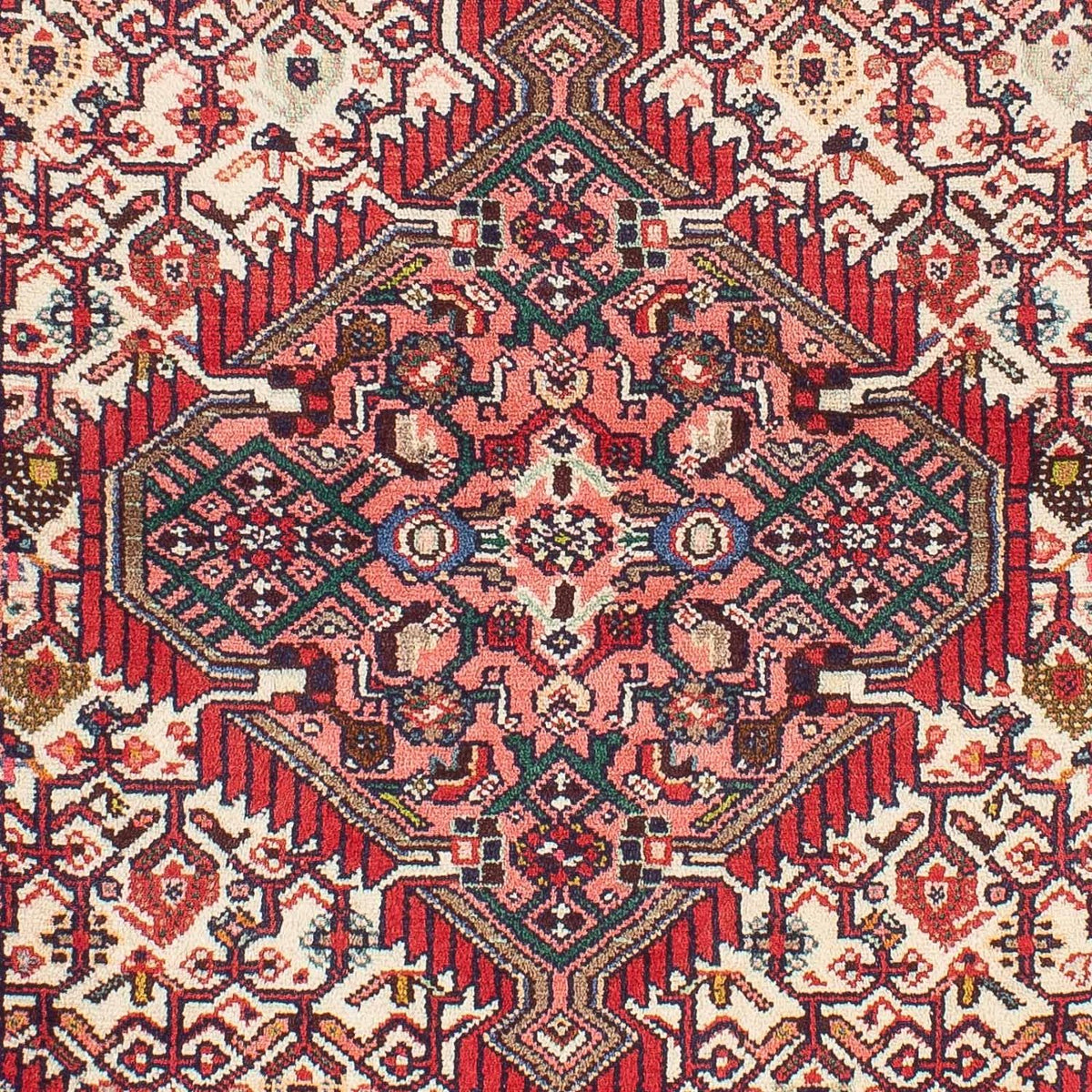 Alfombra persa - Nómada - 128 x 81 cm - beige