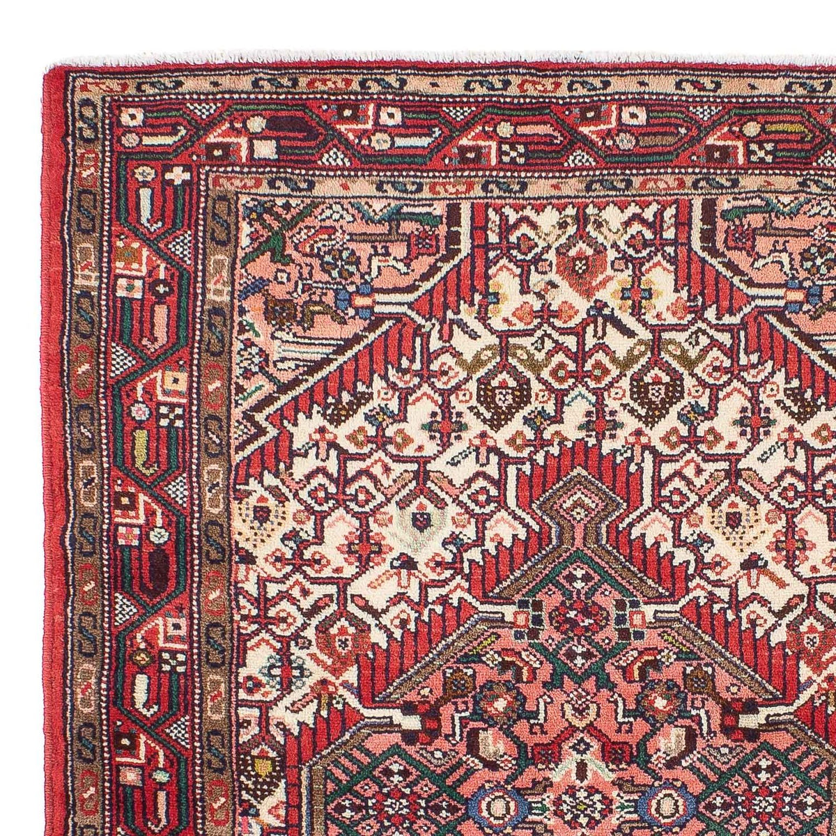 Alfombra persa - Nómada - 128 x 81 cm - beige