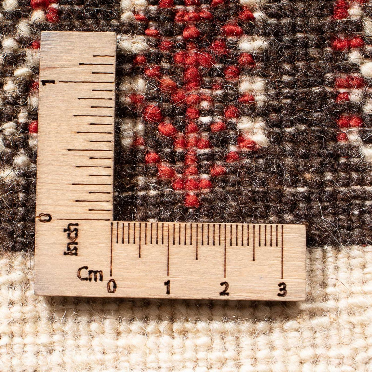 Alfombra Gabbeh - Loribaft Persa - 128 x 84 cm - multicolor