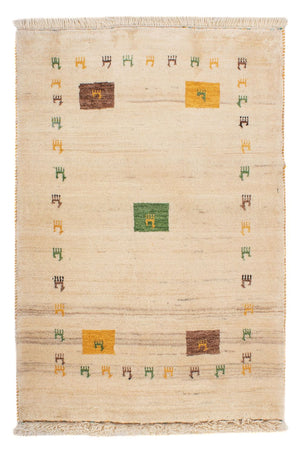 Alfombra Gabbeh - Loribaft Persa - 123 x 85 cm - multicolor