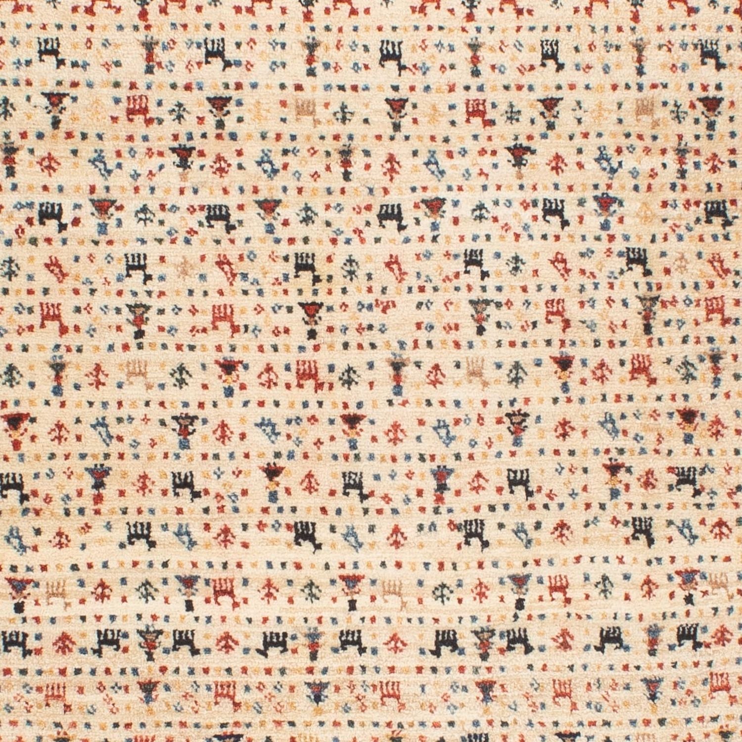 Alfombra Gabbeh - Loribaft Persa - 120 x 87 cm - multicolor