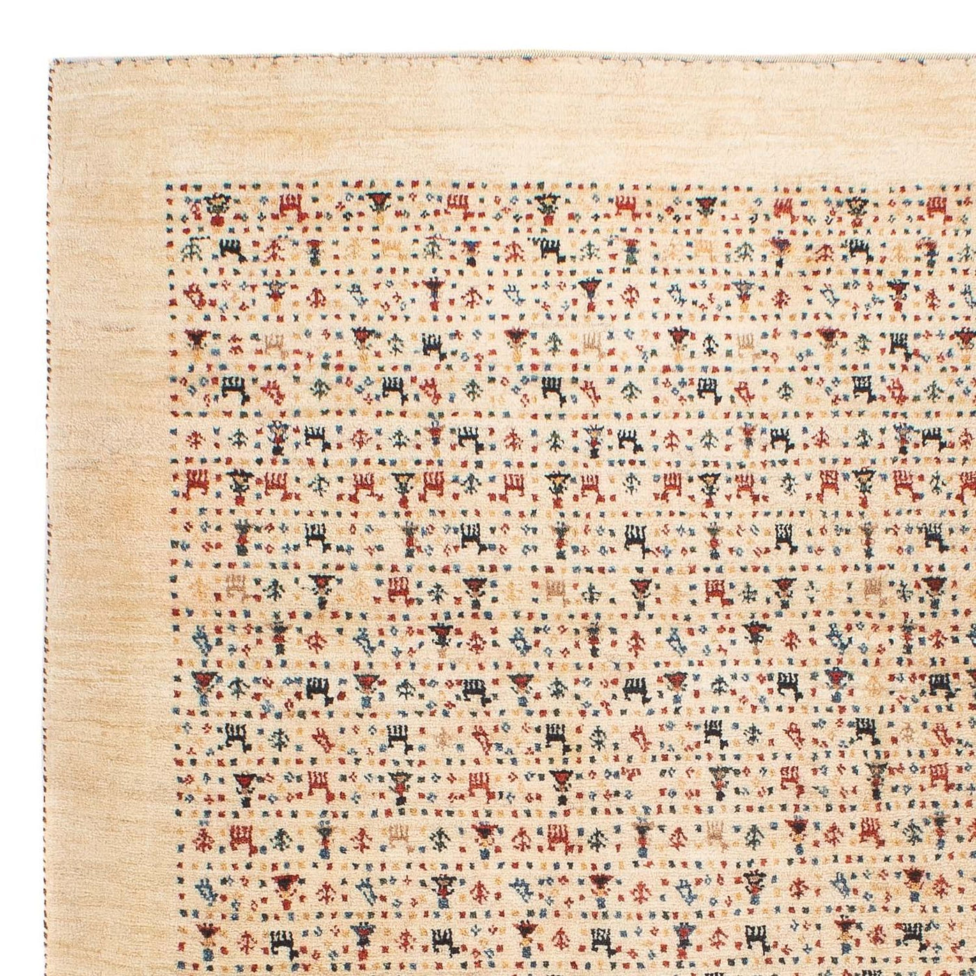 Loribaft Alfombra 120x87cm - Perserteppich Wollteppich