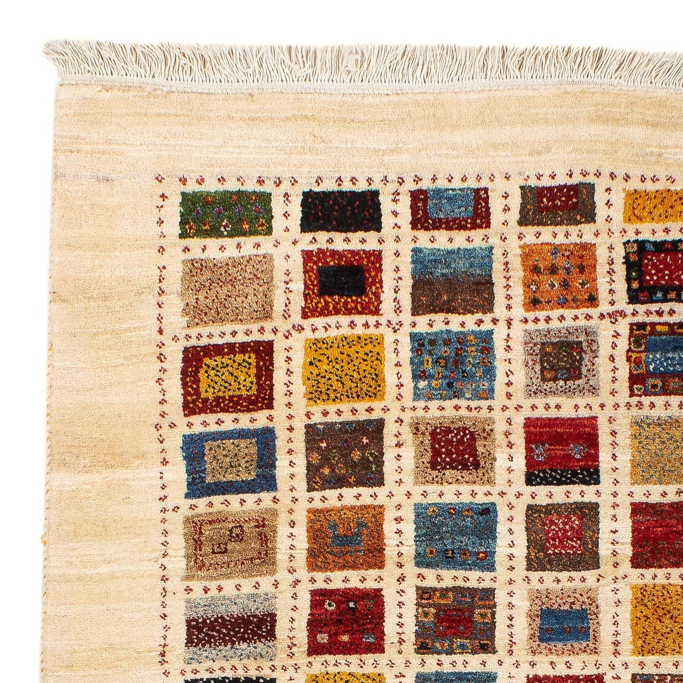 Loribaft Alfombra 128x86cm - Perserteppich Wollteppich