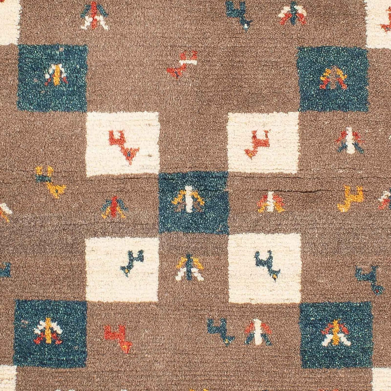 Alfombra Gabbeh - Persa - 139 x 82 cm - marrón