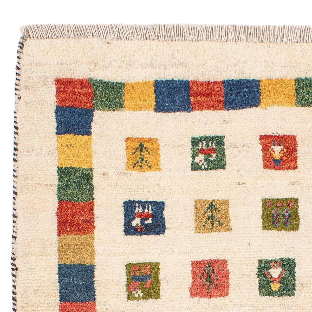 Gabbeh persa Alfombra 76x122cm - Perserteppich Wollteppich