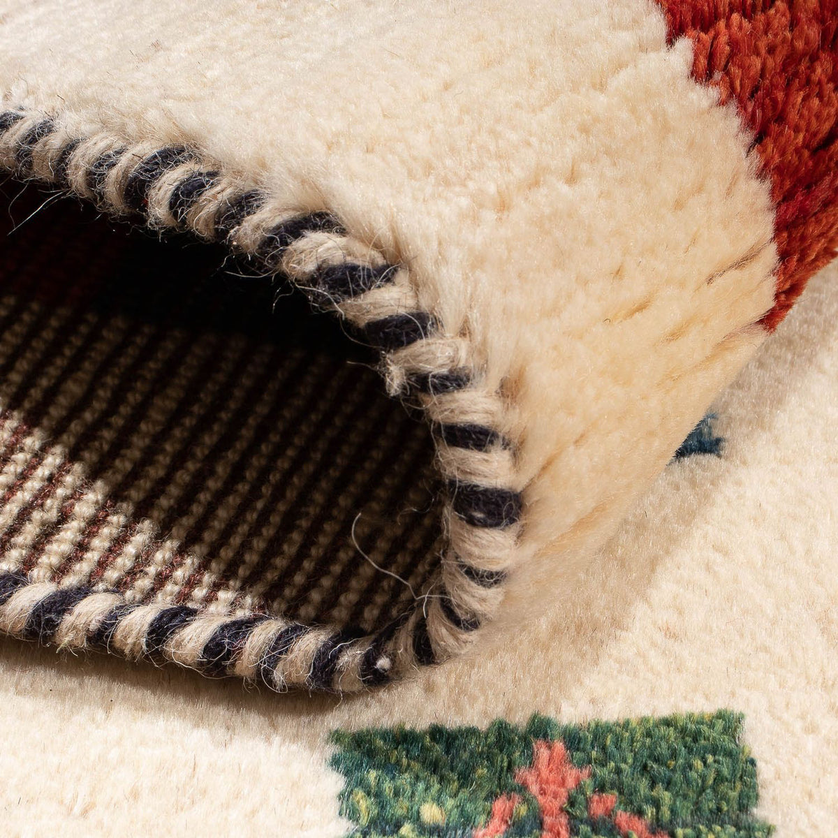 Alfombra Gabbeh - Persa - 122 x 76 cm - multicolor