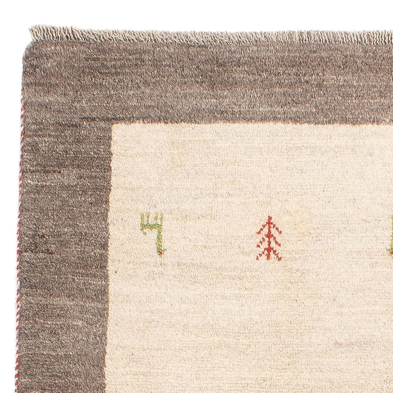 Alfombra Gabbeh - Persa - 125 x 77 cm - natural