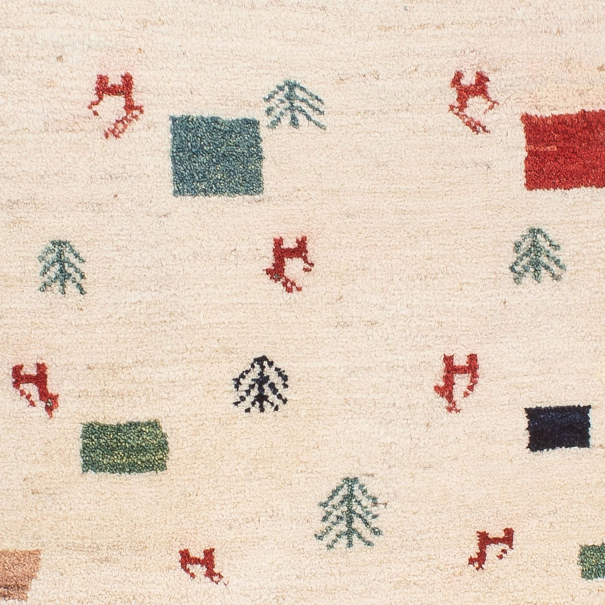 Alfombra Gabbeh - Persa - 124 x 83 cm - multicolor