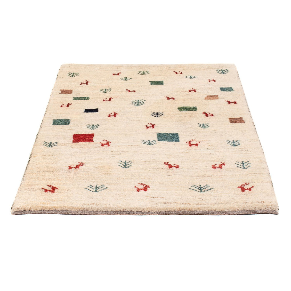 Alfombra Gabbeh - Persa - 124 x 83 cm - multicolor