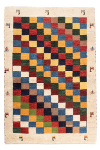 Alfombra Gabbeh - Persa - 125 x 86 cm - multicolor