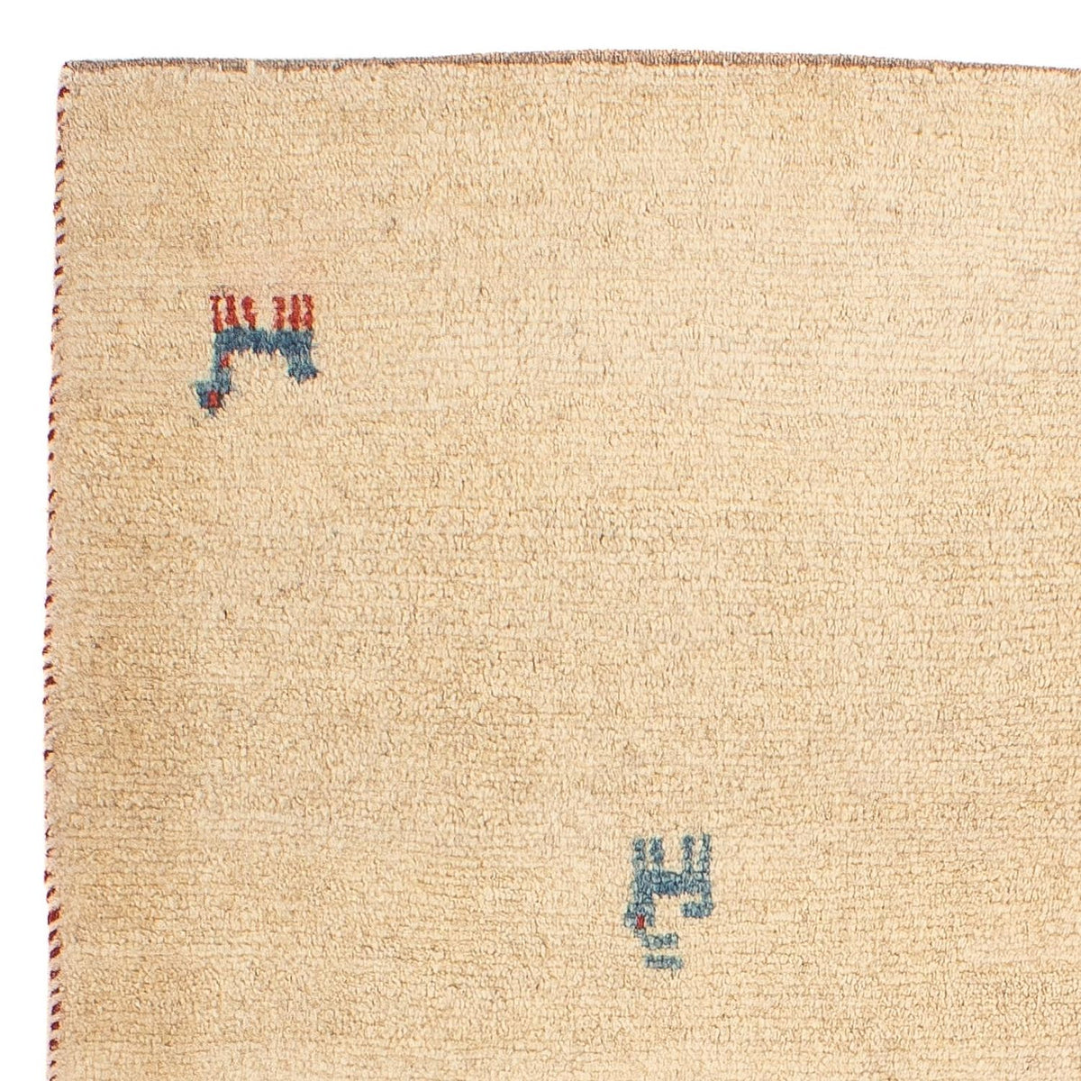 Alfombra Gabbeh - Persa - 89 x 67 cm - beige