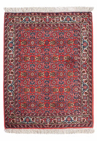Alfombra persa - Bidjar - 94 x 74 cm - rojo