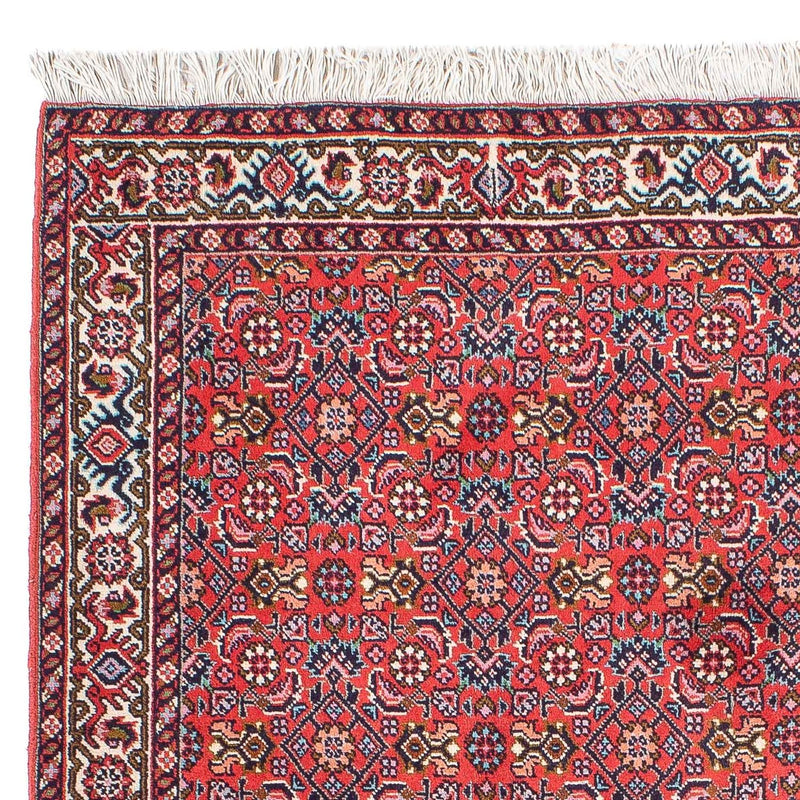 Alfombra persa - Bidjar - 94 x 74 cm - rojo